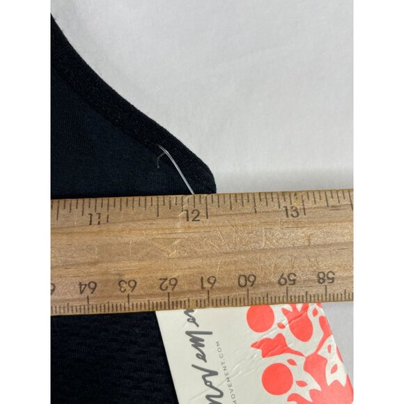 New Free People Sleeveless Short Romper size M/L Black - Picture 6 of 7